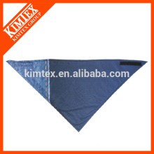 Brand algodão triângulo cão impresso feito bandana